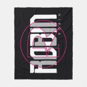 Couverture Polaire Robin Hi-Tech Nom Graphique (Devant)