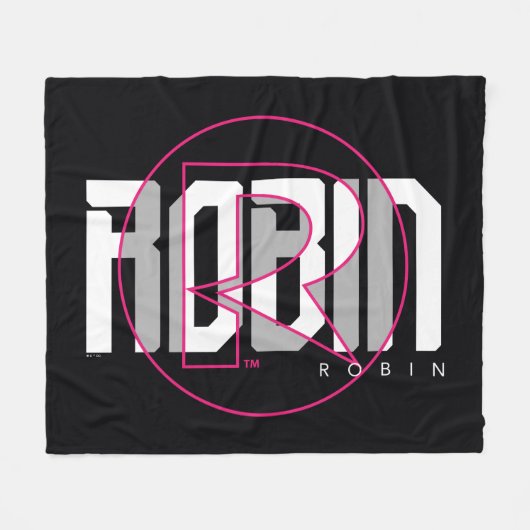 Couverture Polaire Robin Hi-Tech Nom Graphique (Devant (Horizontal))