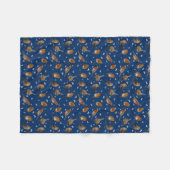 Couverture Polaire Robin Party Fleece Blanket (Navy) (Devant (Horizontal))