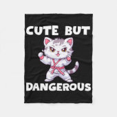 Couverture Polaire Robinet rose Coquette Bow Gants Boxe Breast Canc (Devant)