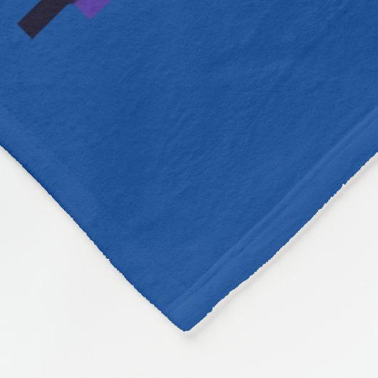 Couverture Polaire Robot Barista - Pixel Art Coffee Lover Design (Coin)