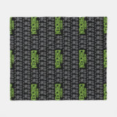 Couverture Polaire Robot Chicken Silhouette Pattern (Devant (Horizontal))