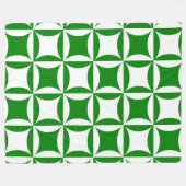 Couverture Polaire Roboter Peter pour payer Motif vert Pual (Devant (Horizontal))