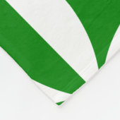 Couverture Polaire Roboter Peter pour payer Motif vert Pual (Coin)