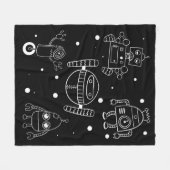Couverture Polaire Robotique Enfants Robots Garçons Robot Enfants (Devant (Horizontal))