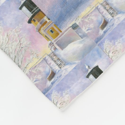 Couverture Polaire Roche fendue du phare de janvier (Coin)