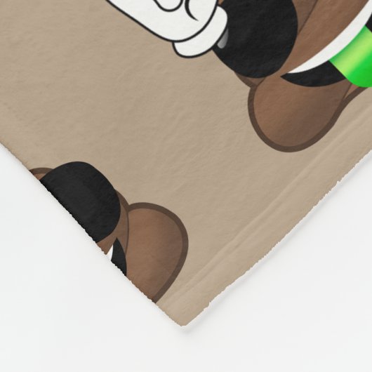 Couverture Polaire Roche sur la dunette d'Emoji (Coin)