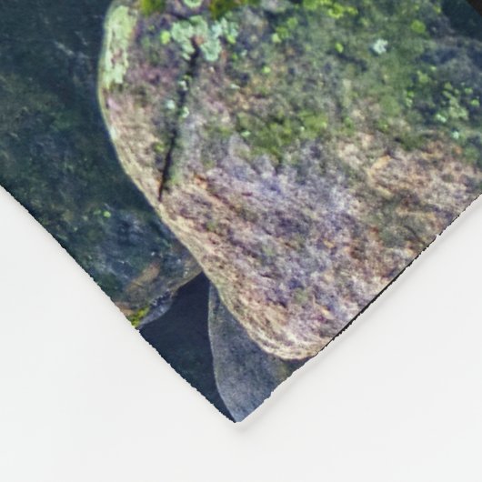 Couverture Polaire Rochers colorés (Coin)