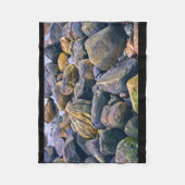 Couverture Polaire Rochers colorés (Devant)