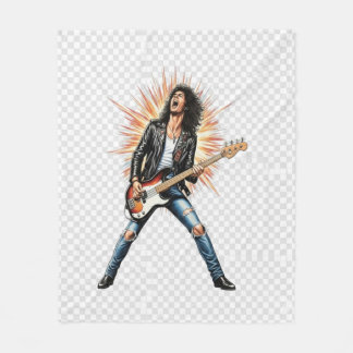 Couverture Polaire Rock fleece blanket