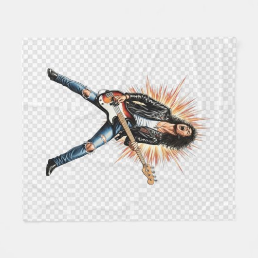 Couverture Polaire Rock fleece blanket (Devant (Horizontal))