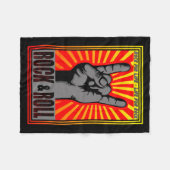 Couverture Polaire Rock & Roll (Devant (Horizontal))