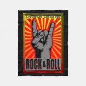 Couverture Polaire Rock & Roll (Devant)