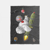 Couverture Polaire Rocket Turquie Thanksgiving (Devant)