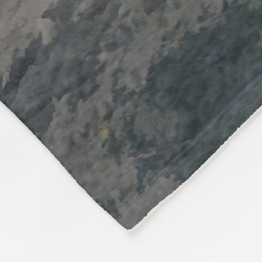 Couverture Polaire Rodeo Bucking Pinto Bronco (Coin)