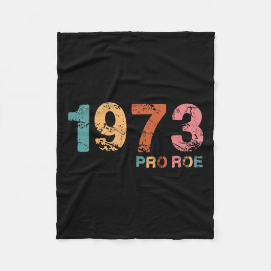 Couverture Polaire Roe V. Wade 1973 Pro Roe Feminist Reproductive Rig (Devant)