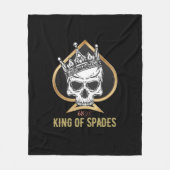 Couverture Polaire Roi des pique (Devant)