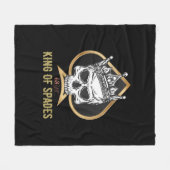 Couverture Polaire Roi des pique (Devant (Horizontal))