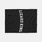 Couverture Polaire Roi Lézard (Devant (Horizontal))