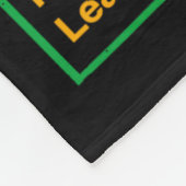 Couverture Polaire Roi Noir Faits nutritionnels Fierté Hommes Africai (Coin)