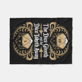 Couverture Polaire Role Playing Gamer Rpg Master D20 Tabletop Funny R (Devant (Horizontal))