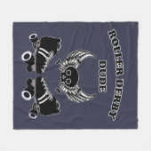 Couverture Polaire Roller Derby Dude (Devant (Horizontal))
