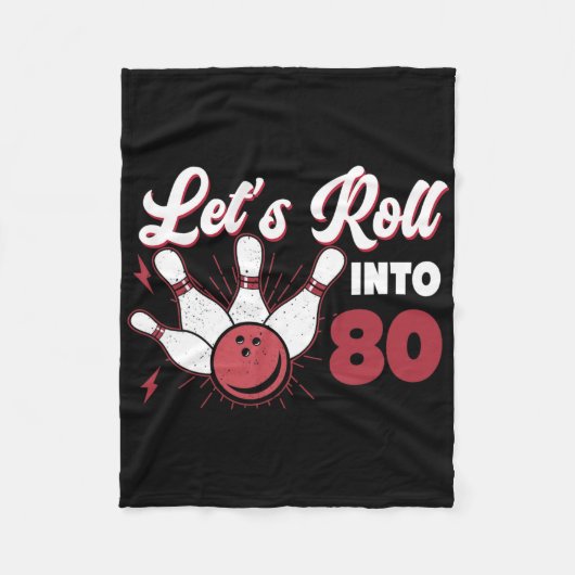 Couverture Polaire Rolling In 80 Bowling 80e anniversaire 1 (Devant)