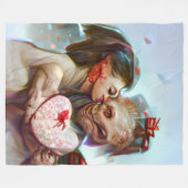 Couverture Polaire Romance Alien lunatique (Devant (Horizontal))