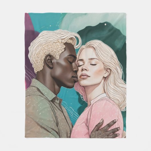 Couverture Polaire Romance cosmique (Devant)