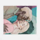 Couverture Polaire Romance cosmique (Devant (Horizontal))