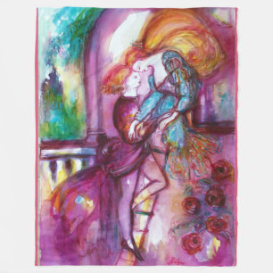 Couverture Polaire ROMEO ET JULIET Romantique Saint Valentin