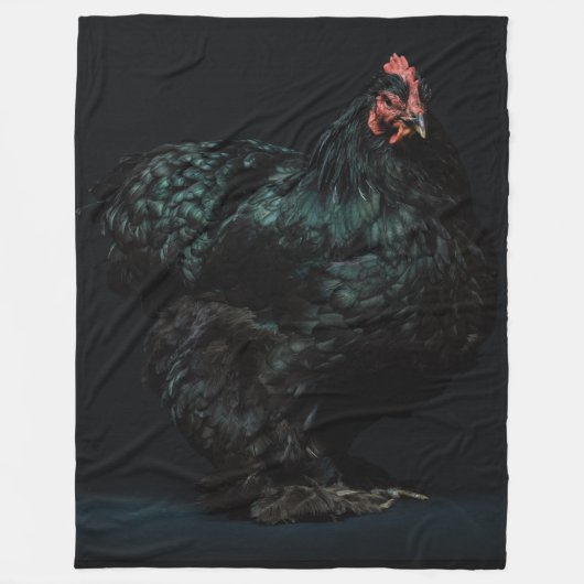COUVERTURE POLAIRE ROOSTER NOIR (Devant)
