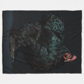 COUVERTURE POLAIRE ROOSTER NOIR (Devant (Horizontal))