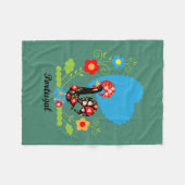 Couverture Polaire Rooster portugais (Devant (Horizontal))