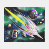 Couverture Polaire Roquette en verre (Devant (Horizontal))