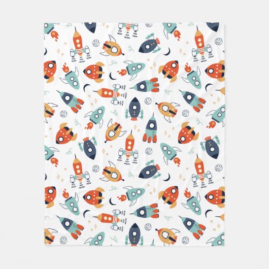 Couverture Polaire Roquettes (Devant)