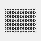 Couverture Polaire Rorschach Inkblot (Devant (Horizontal))