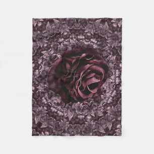 Couverture Polaire Rosace Mandala