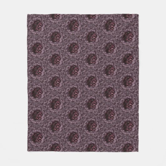 Couverture Polaire Rosace Mandala  (Devant)