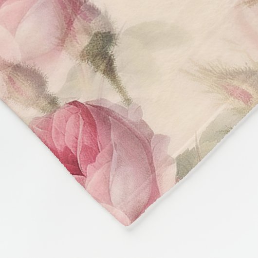 Couverture Polaire Rose (Coin)