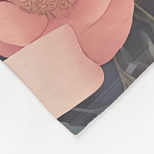 Couverture Polaire Rose (Coin)