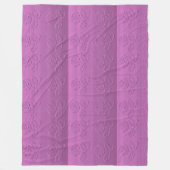 Couverture Polaire Rose (Devant)