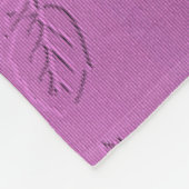 Couverture Polaire Rose (Coin)