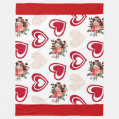 Couverture Polaire Rose (Devant)