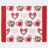 Couverture Polaire Rose (Devant (Horizontal))
