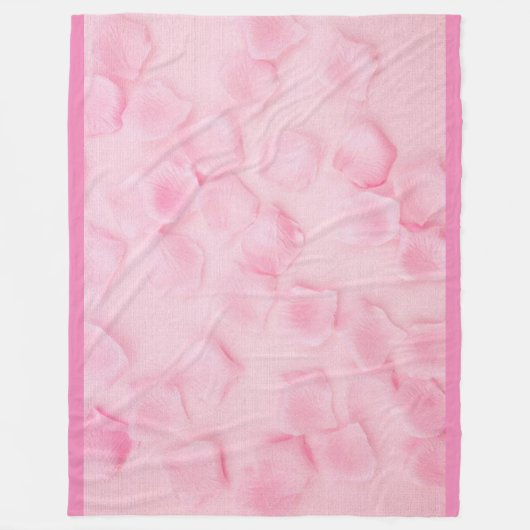 Couverture Polaire Rose (Devant)