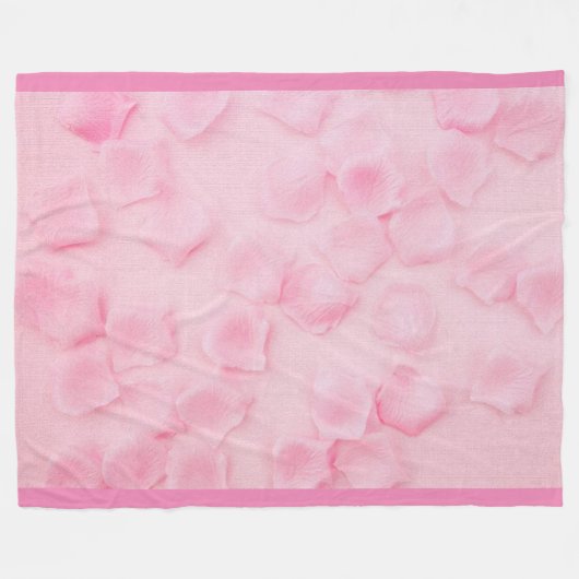 Couverture Polaire Rose (Devant (Horizontal))