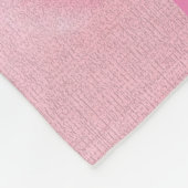 Couverture Polaire Rose (Coin)