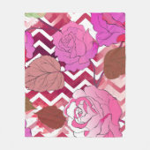 Couverture Polaire Rose 33 (Devant)