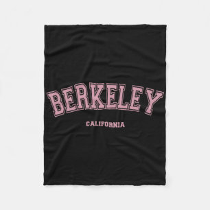 Couverture Polaire Rose Berkeley Californie Ca Style Université Sur B